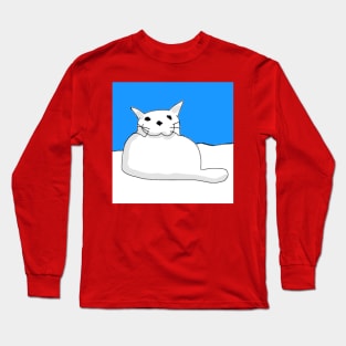 Snow Cat Long Sleeve T-Shirt